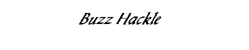           Buzz Hackle